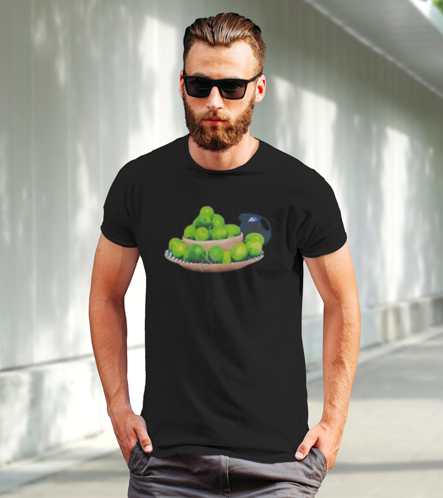 Fsgprints I Love Limes Bowl Of Fresh Green Limes T-Shirt