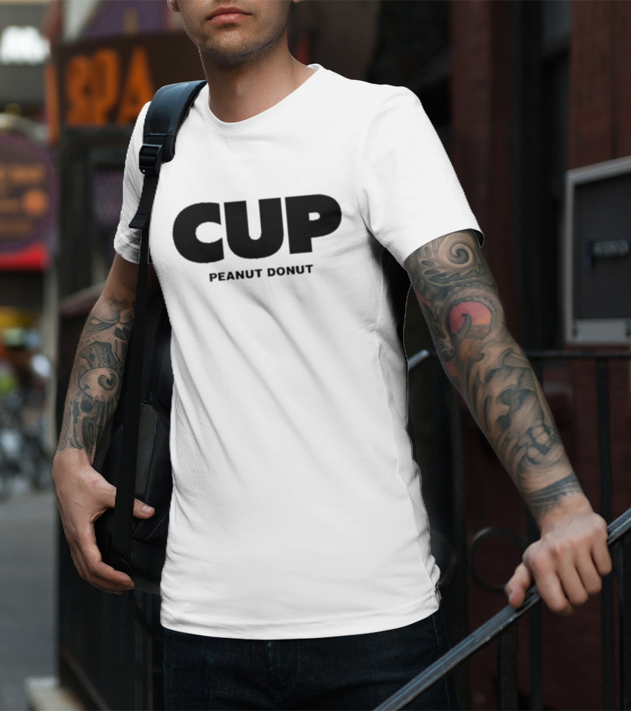 Maya Gray CUP Peanut Donut T-Shirt