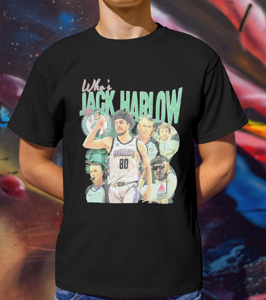 Who’s Jack Harlow Boston Celtics WBR 80 Citgo T-Shirt