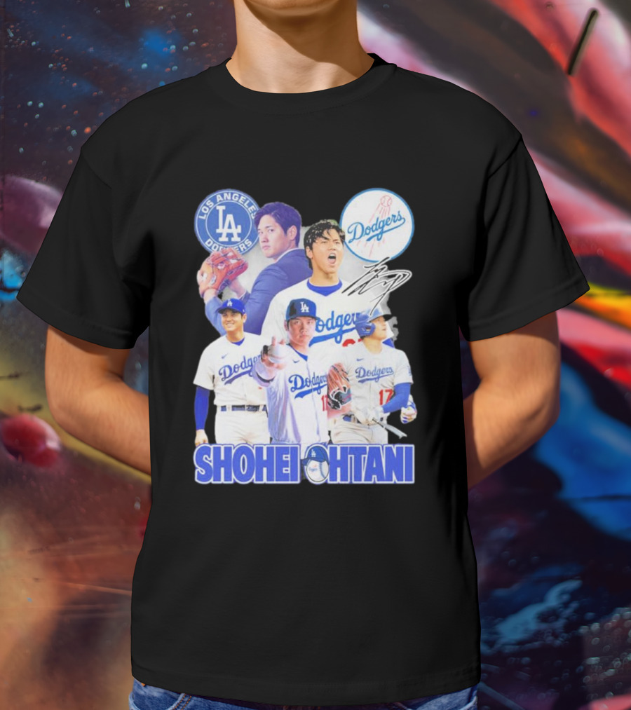 Los Angeles Dodgers Shohei Ohtani Dodger Stadium Arrival T-Shirt