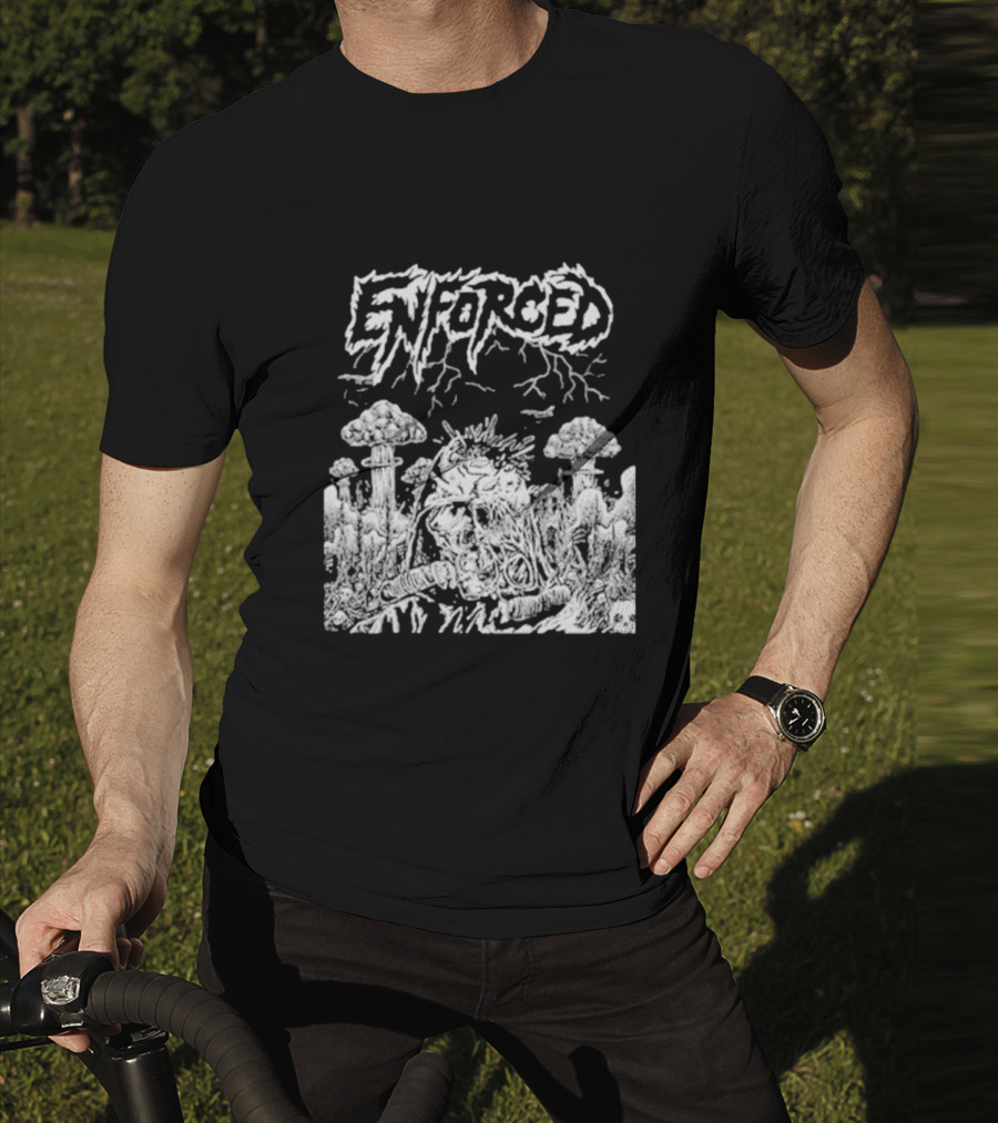 Enforced UXO Apocalyptic Skull Explosions T-Shirt