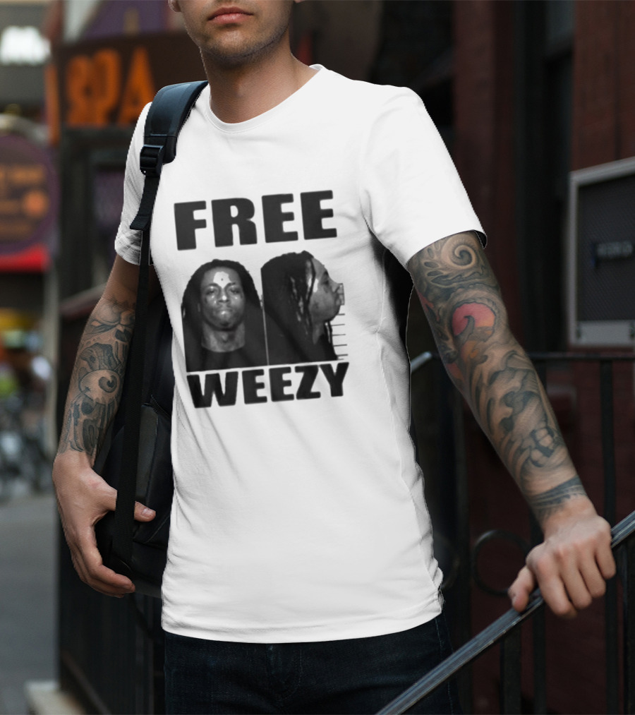Free Weezy Mugshot Photos T-Shirt