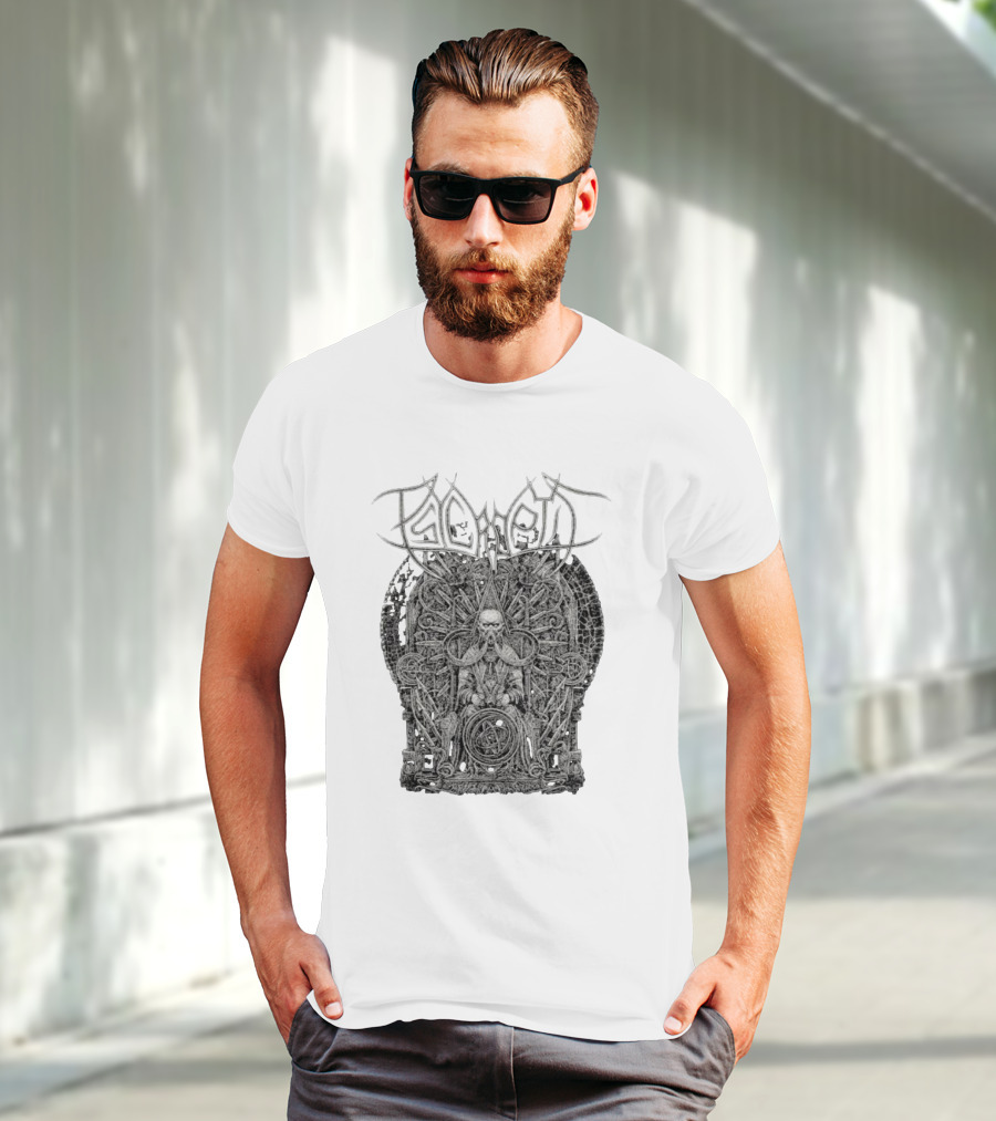 Psycroptic Intricate Skull Throne T-Shirt