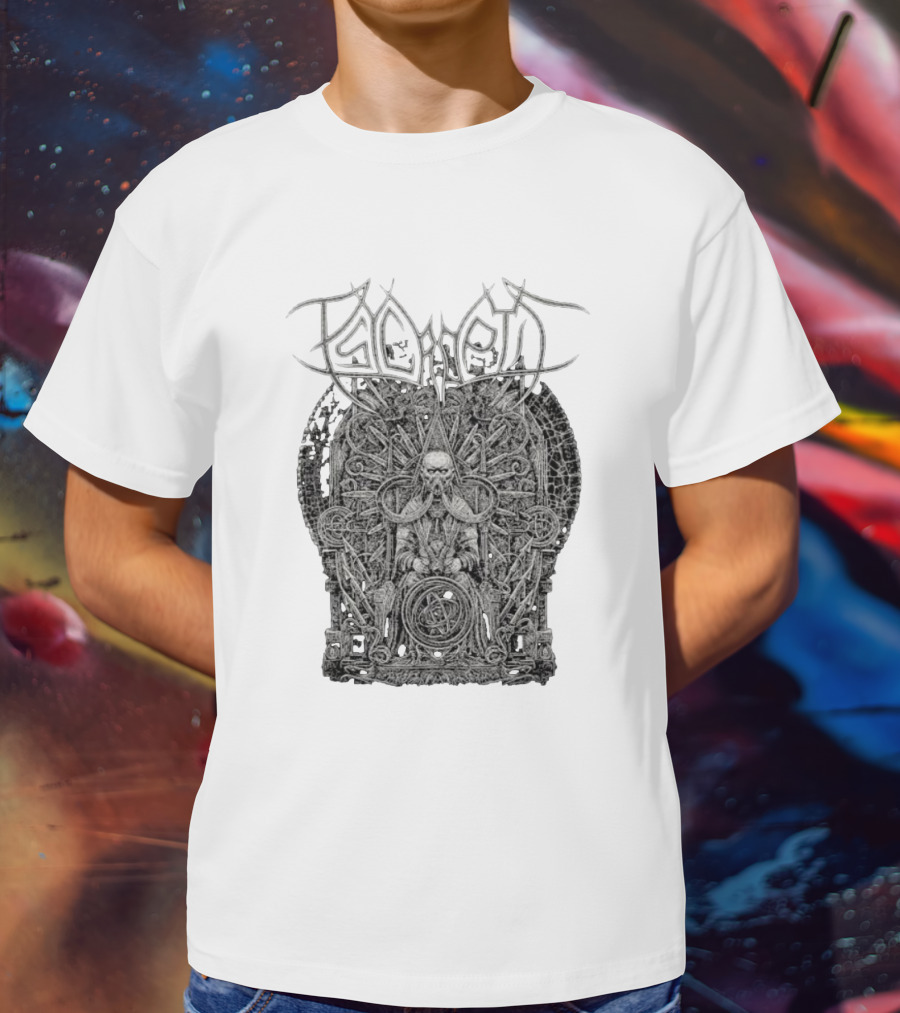 Psycroptic Intricate Skull Throne T-Shirt