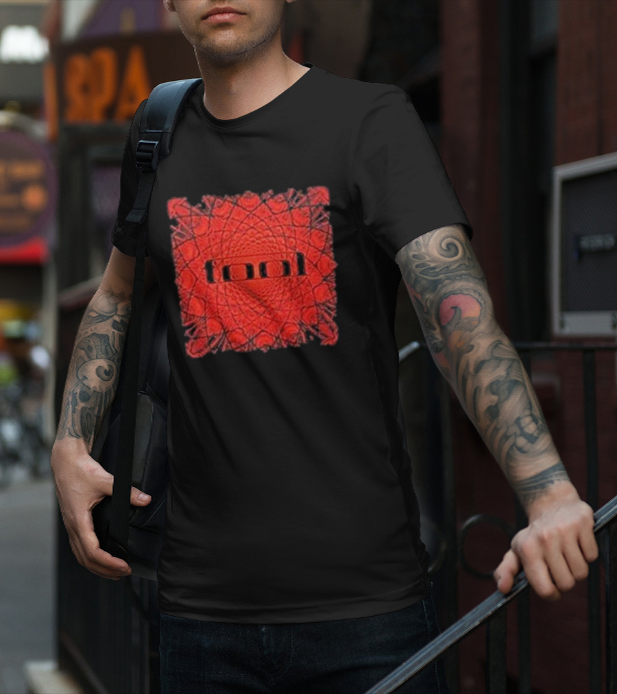 Tool Red Geometric T-Shirt