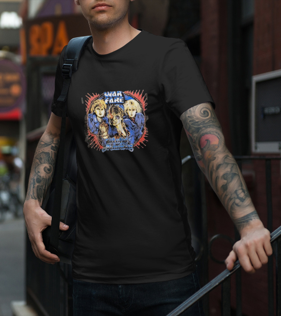 Warfare Metal Anarchy Band T-Shirt