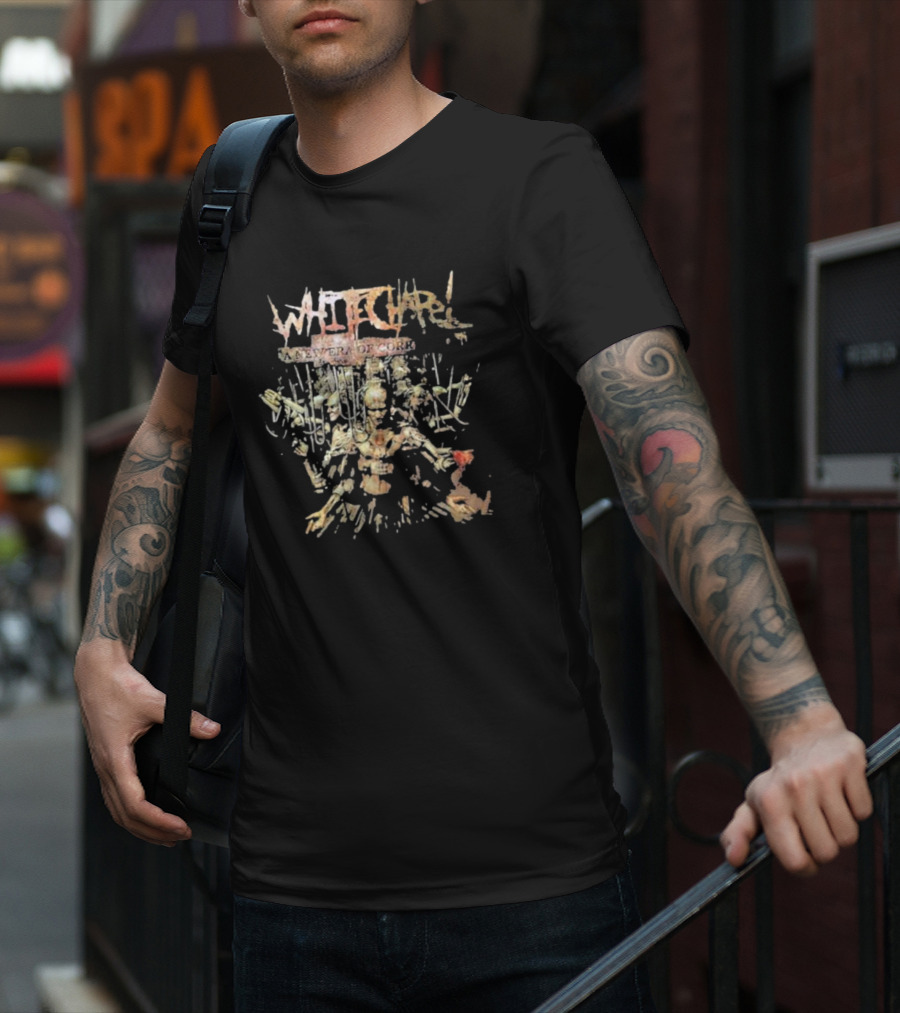 Whitechapel A New Era Of Corruption Mechanical Dystopia T-Shirt
