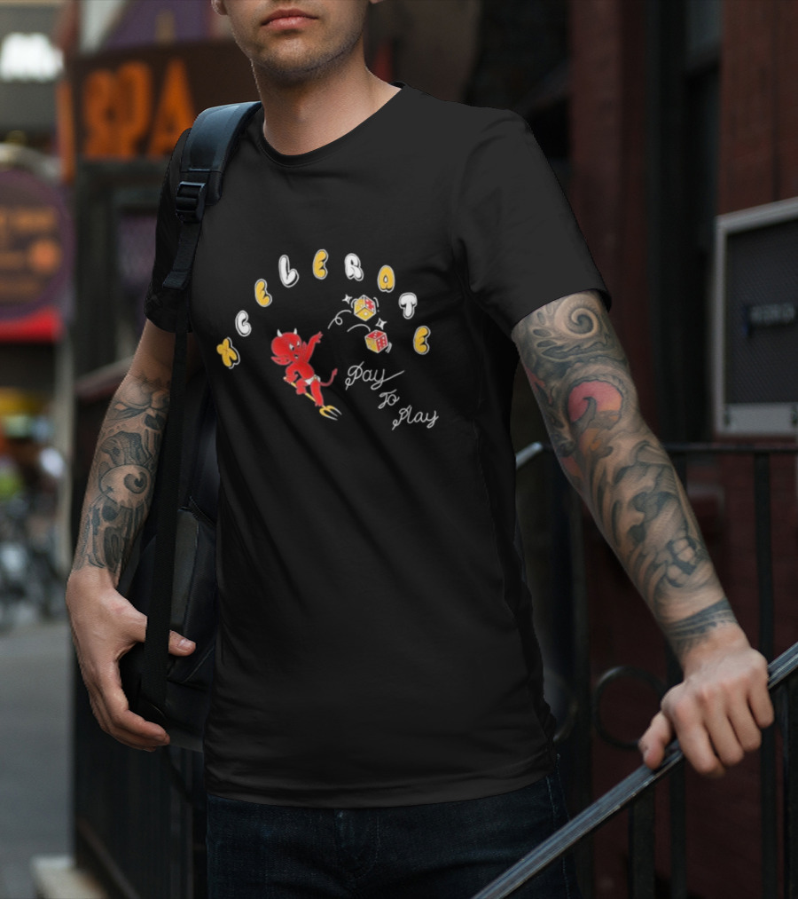 Xcelerate Pay To Play Devil Dice T-Shirt