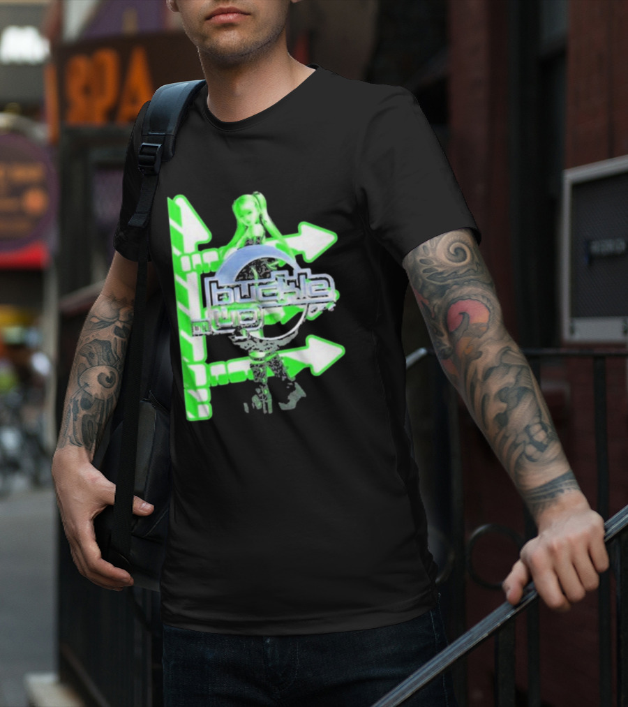 Buckle On Up Quality Spx6900 Green Arrows T-Shirt