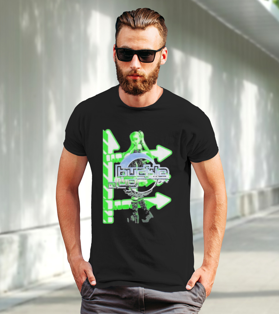 Buckle On Up Quality Spx6900 Green Arrows T-Shirt
