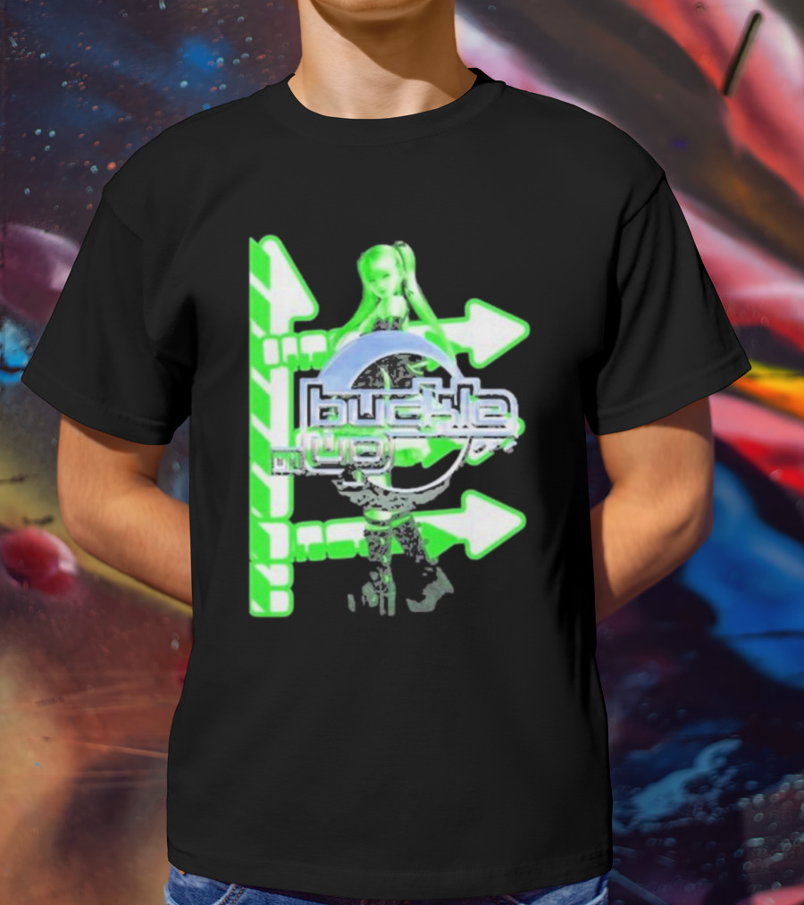 Buckle On Up Quality Spx6900 Green Arrows T-Shirt