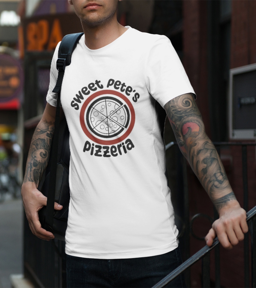 Sweet Pete’s Pizzeria Pizza Circle T-Shirt