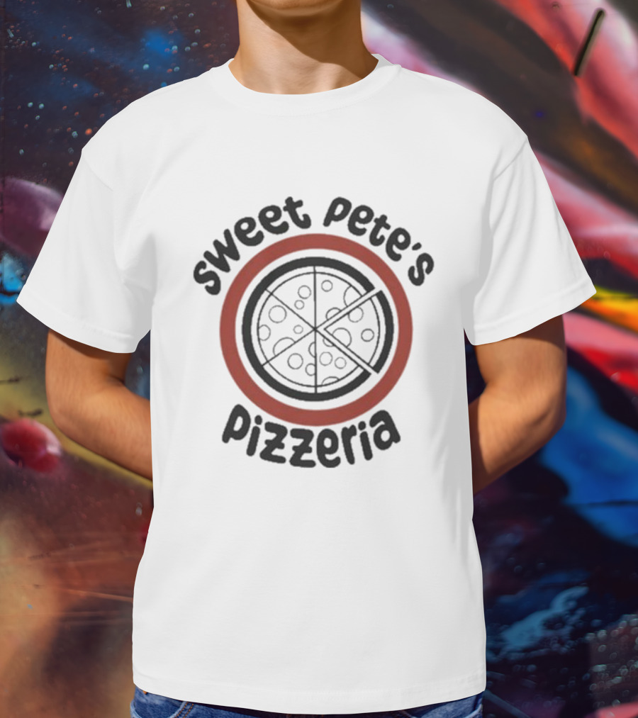 Sweet Pete’s Pizzeria Pizza Circle T-Shirt