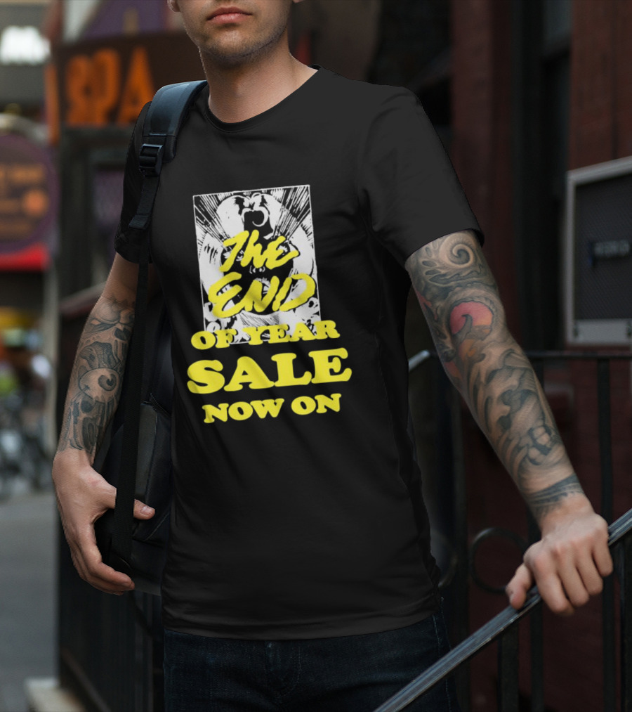 The End Of Year Sale Now On Comic Style Pop Art Explosion T-Shirt