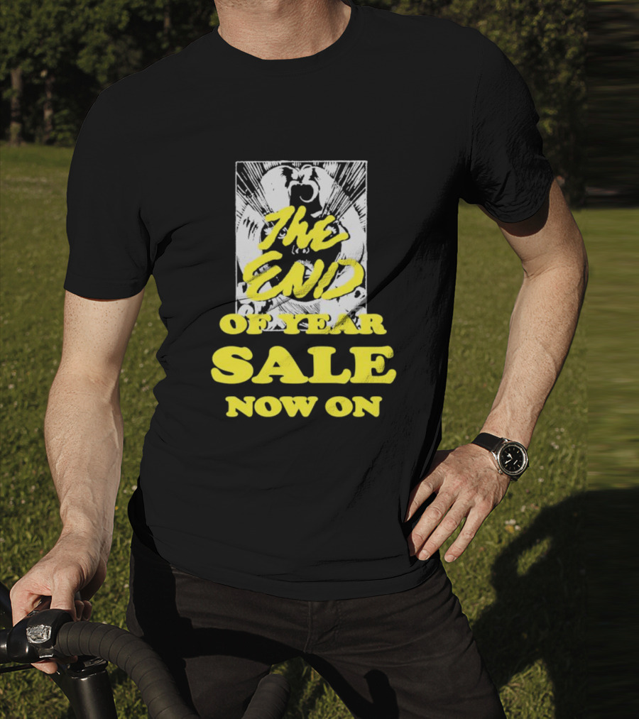 The End Of Year Sale Now On Comic Style Pop Art Explosion T-Shirt