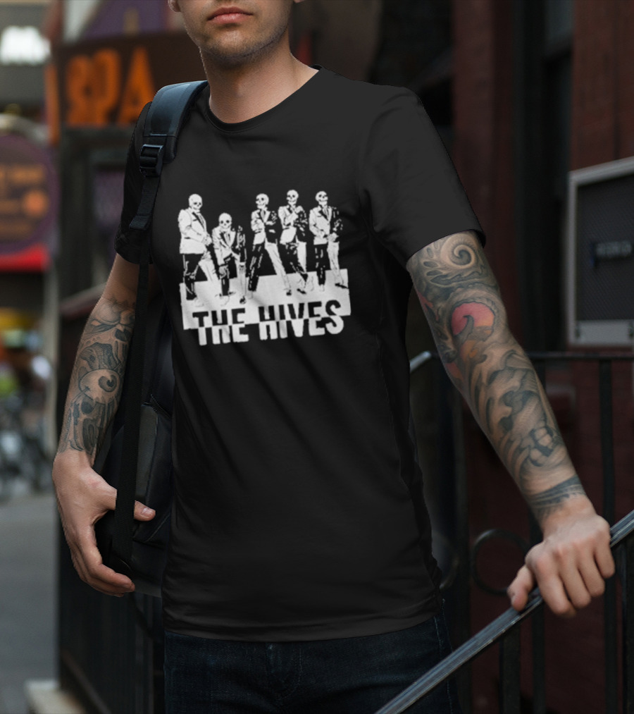 The Hives Skeleton Band Members T-Shirt