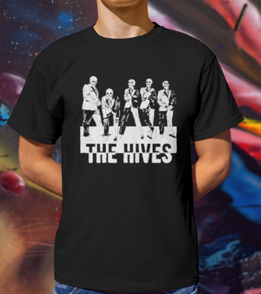The Hives Skeleton Band Members T-Shirt