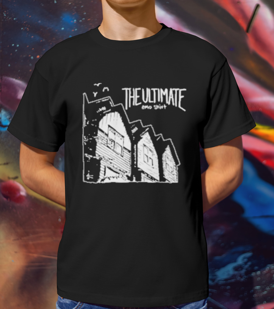 The Ultimate Emo Shirt Spooky House T-Shirt