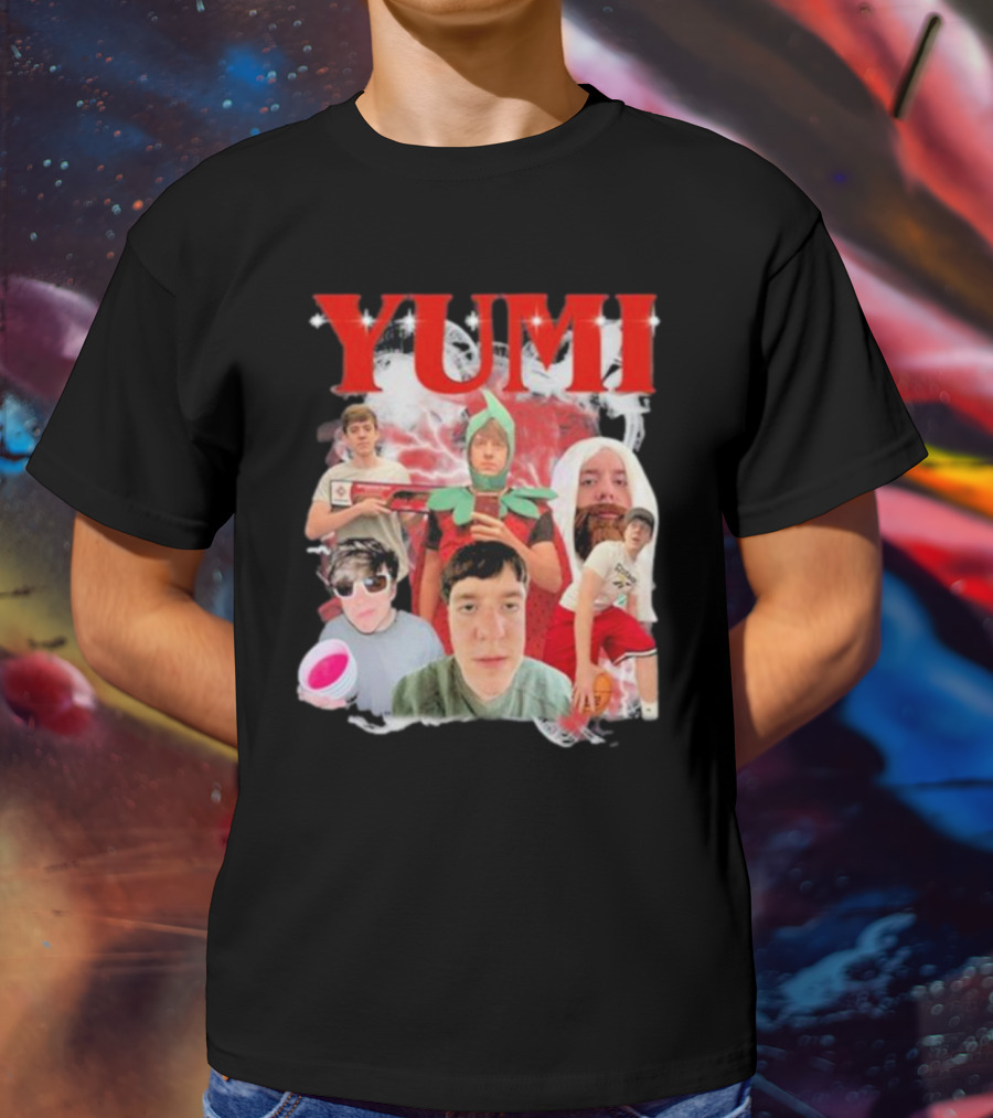 Yumi Ohbay Yumimainn Collage Compilation T-Shirt