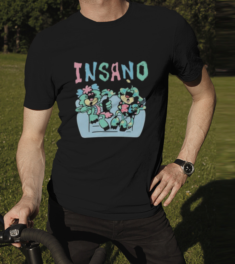Verdy Insano Characters On Couch T-Shirt