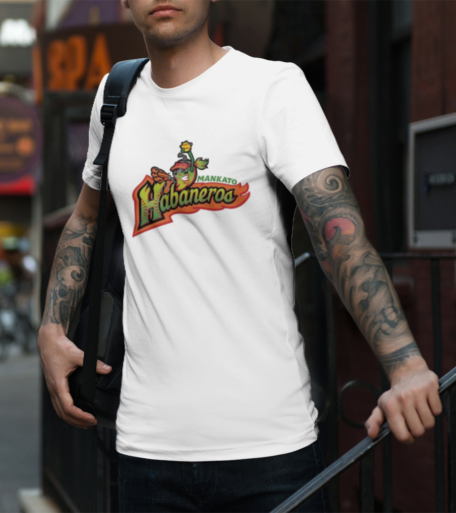 Mankato Habaneros Spicy Flaming Pepper T-Shirt