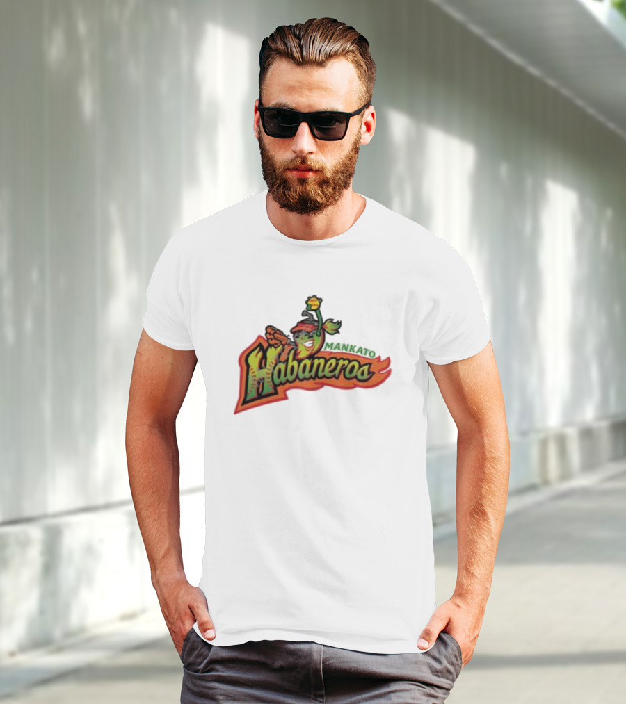 Mankato Habaneros Spicy Flaming Pepper T-Shirt