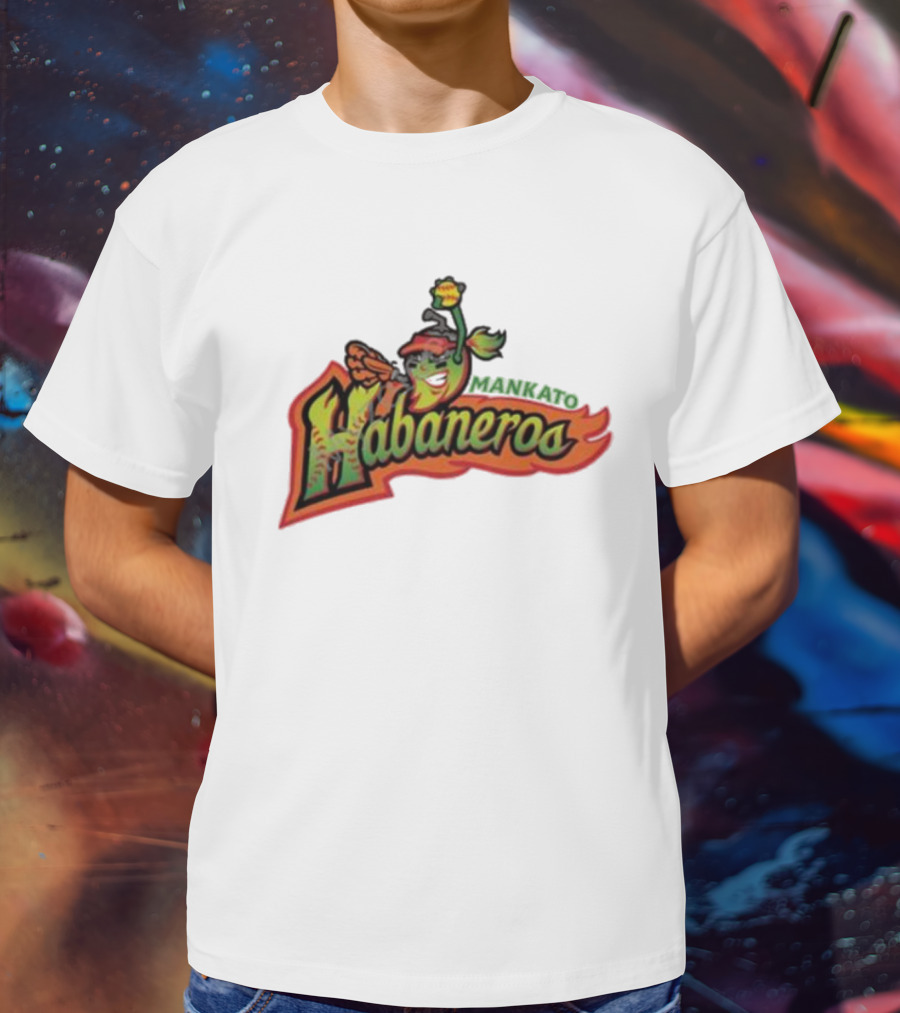 Mankato Habaneros Spicy Flaming Pepper T-Shirt
