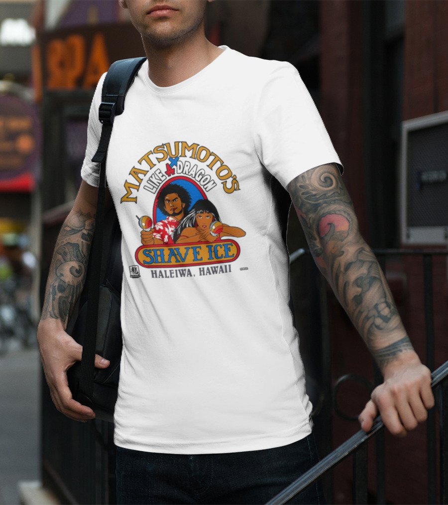 Matsumoto’s Like A Dragon Shave Ice Haleiwa Hawaii T-Shirt