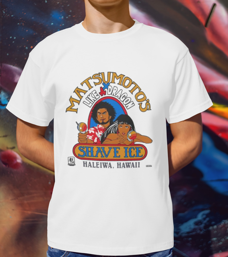 Matsumoto’s Like A Dragon Shave Ice Haleiwa Hawaii T-Shirt