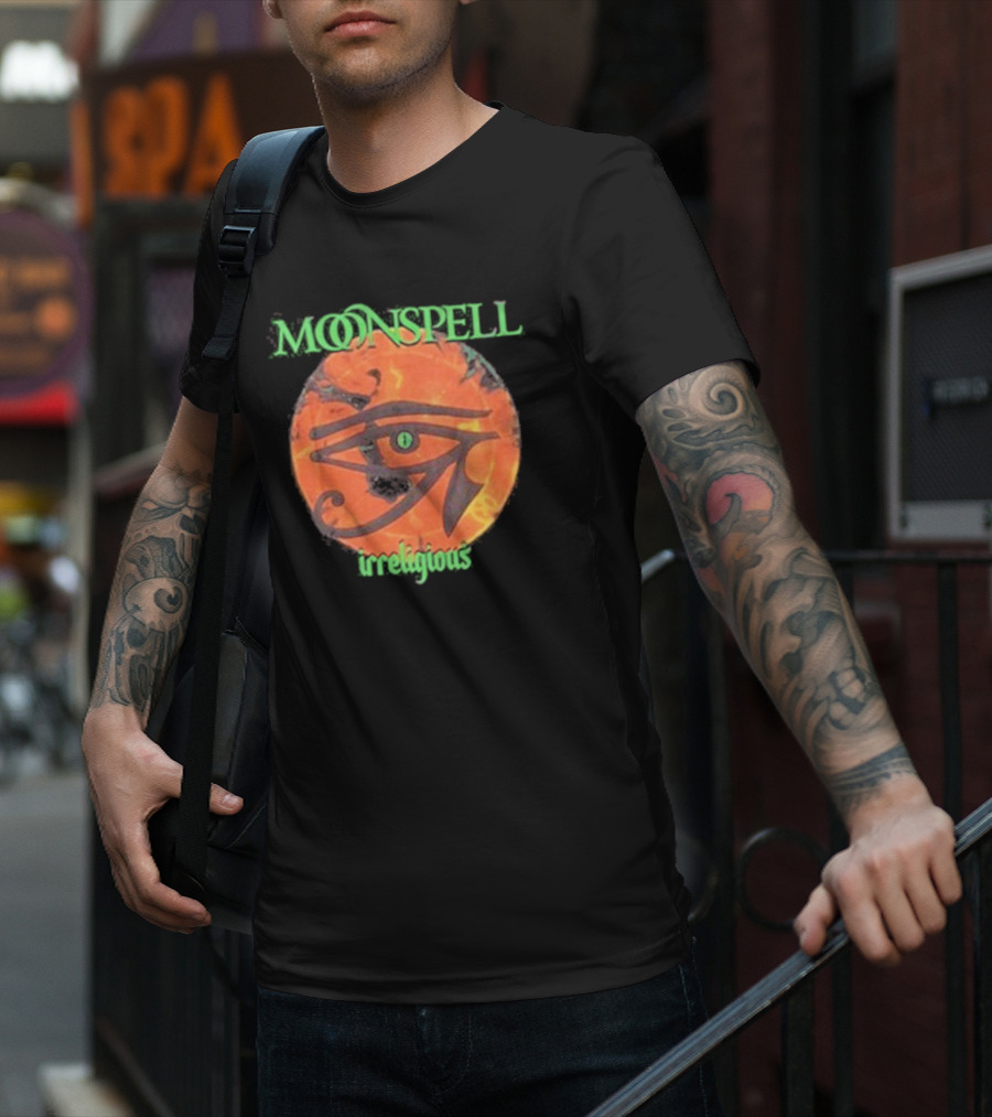 Moonspell Irreligious Eye Of Horus Emblem T-Shirt