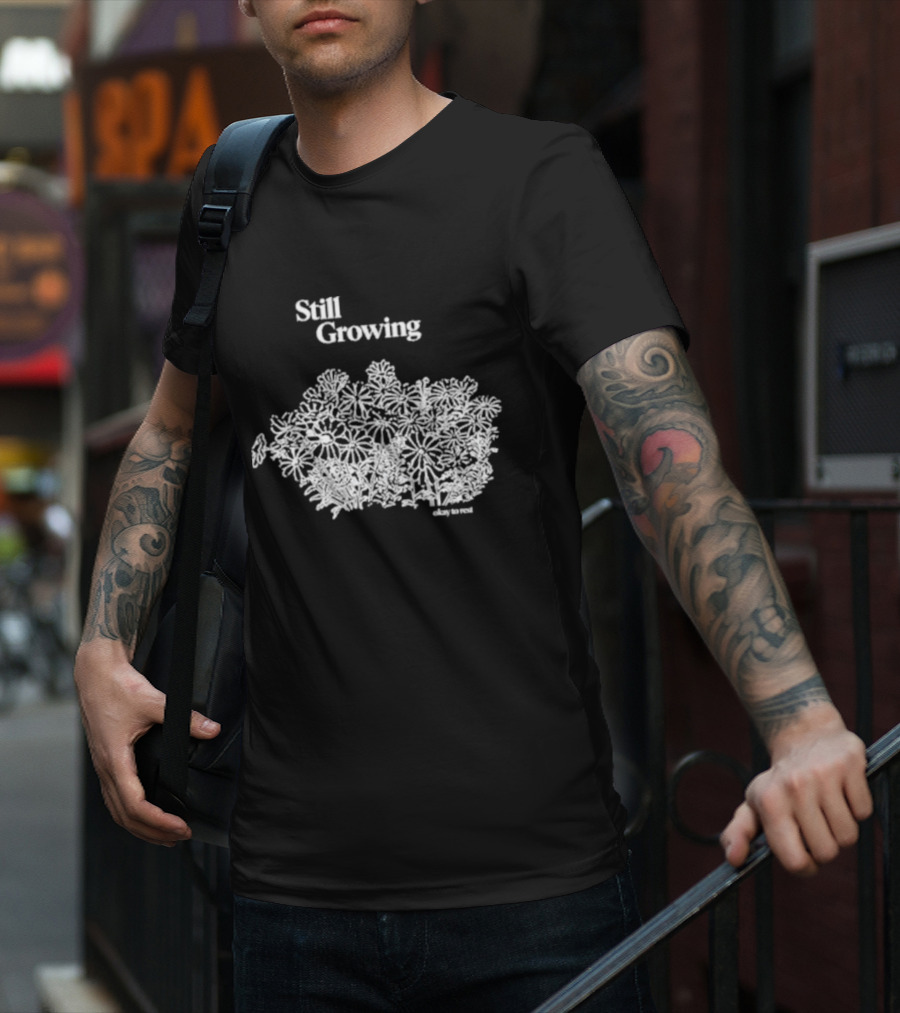 Still Growing Okaytorest Floral T-Shirt