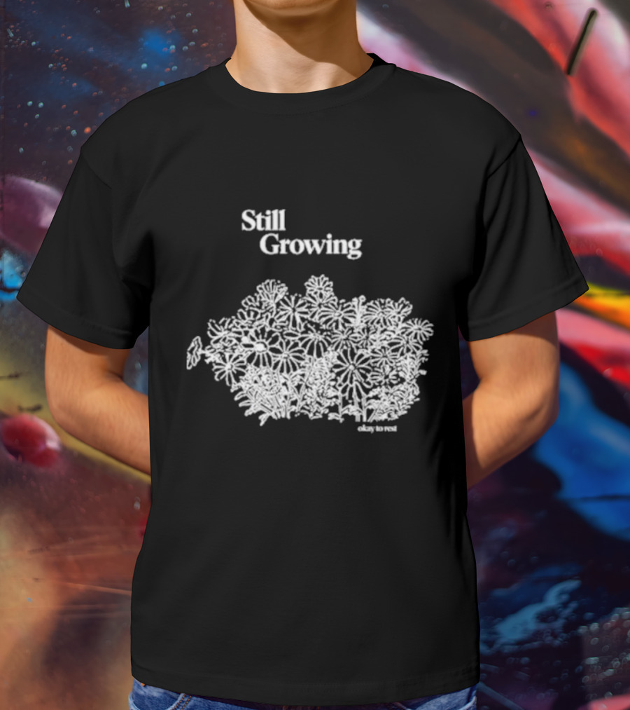 Still Growing Okaytorest Floral T-Shirt