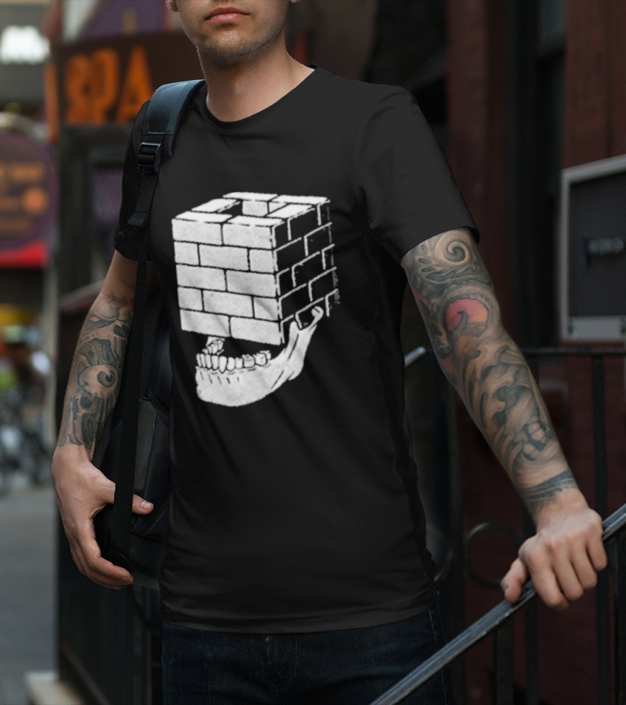 Osees Castleface Block Skull T-Shirt