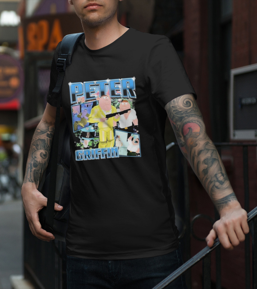 Peter Griffin Family Guy Character Highlights T-Shirt