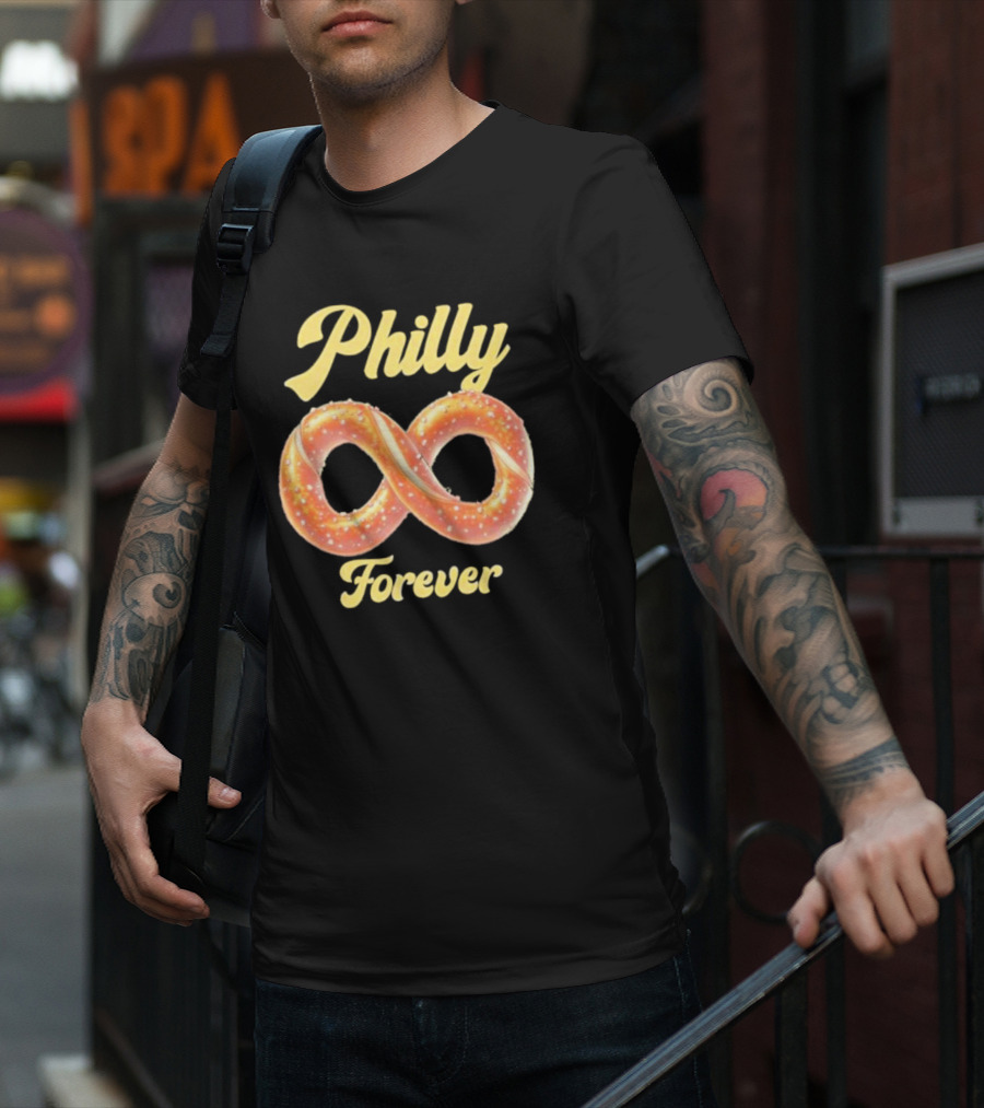 Philly Forever Pretzel Infinity T-Shirt