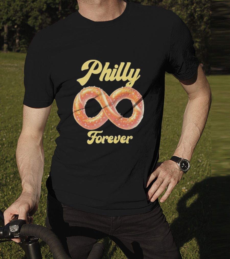 Philly Forever Pretzel Infinity T-Shirt