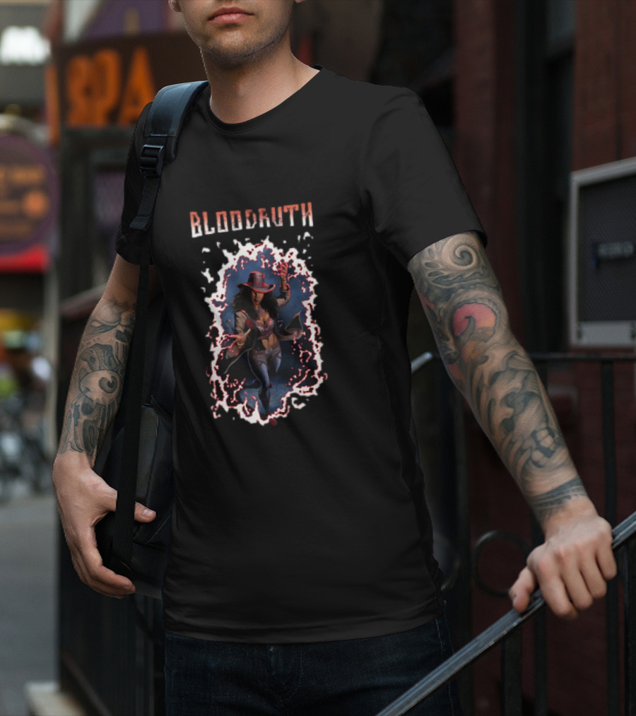 Bloodruth Rippaverse Merch Comic Character T-Shirt