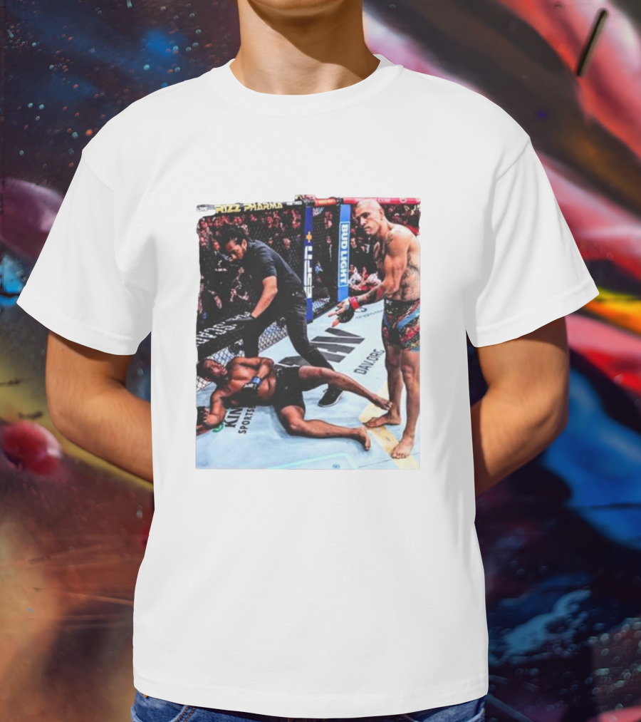 Alex Pereira Cosplay Khabane Lame It’s Too Easy UFC Arena Scene T-Shirt