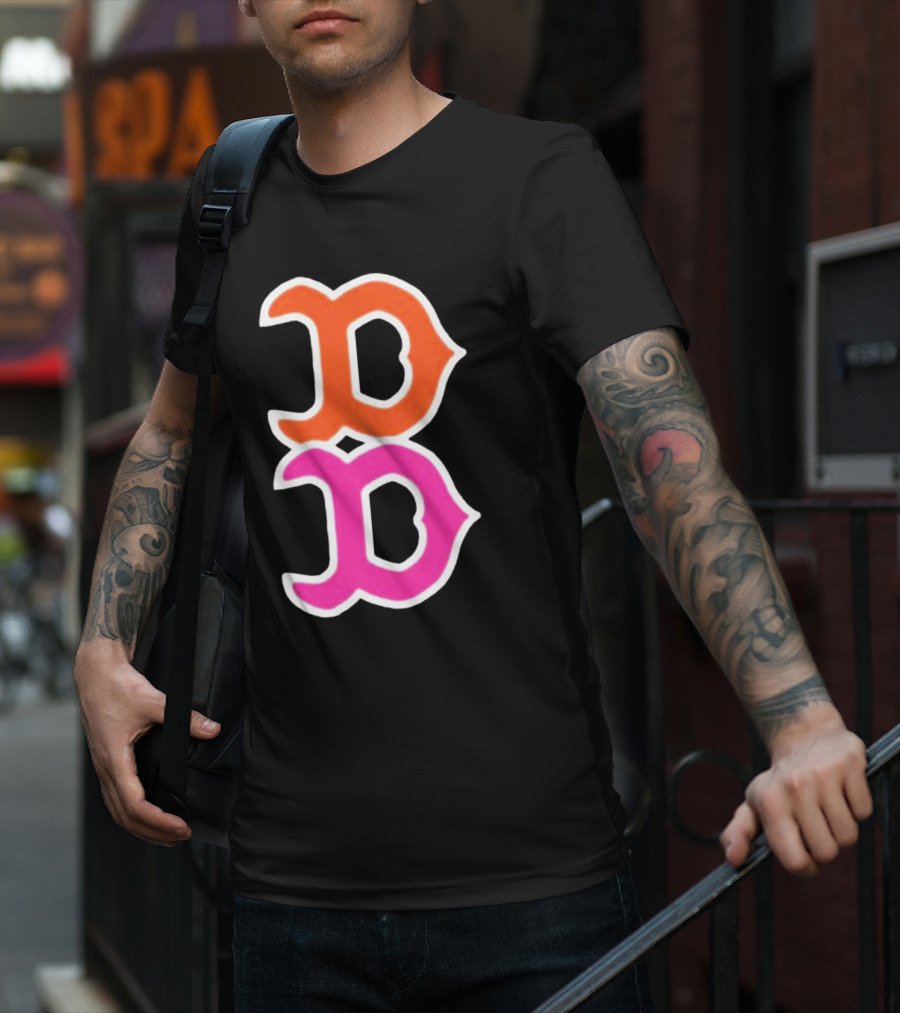 Boston Red Sox Double D Dunkin’ Colors T-Shirt