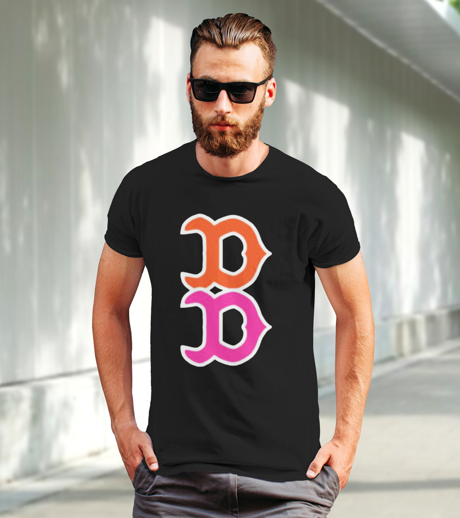 Boston Red Sox Double D Dunkin’ Colors T-Shirt