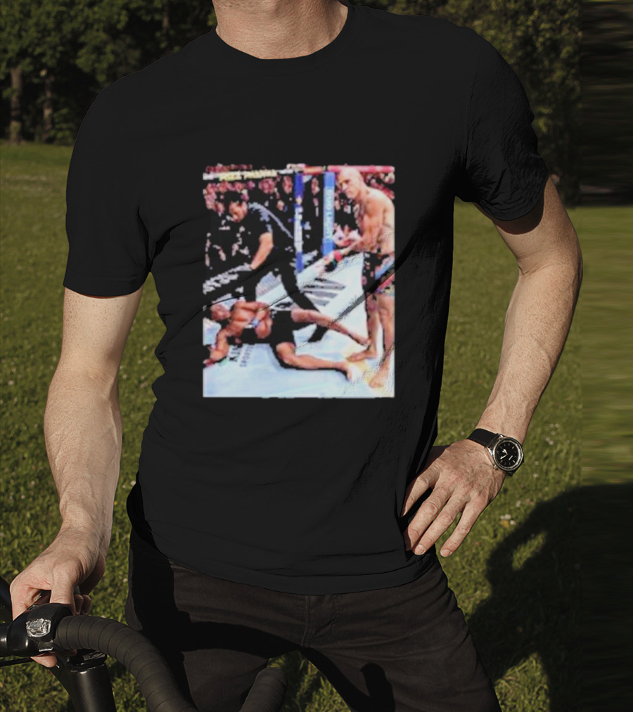 Alex Pereira MMA Victory Over Jamahal Hill In Octagon Showdown T-Shirt