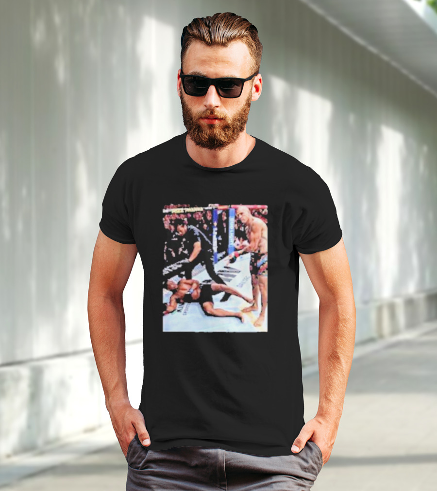 Alex Pereira MMA Victory Over Jamahal Hill In Octagon Showdown T-Shirt