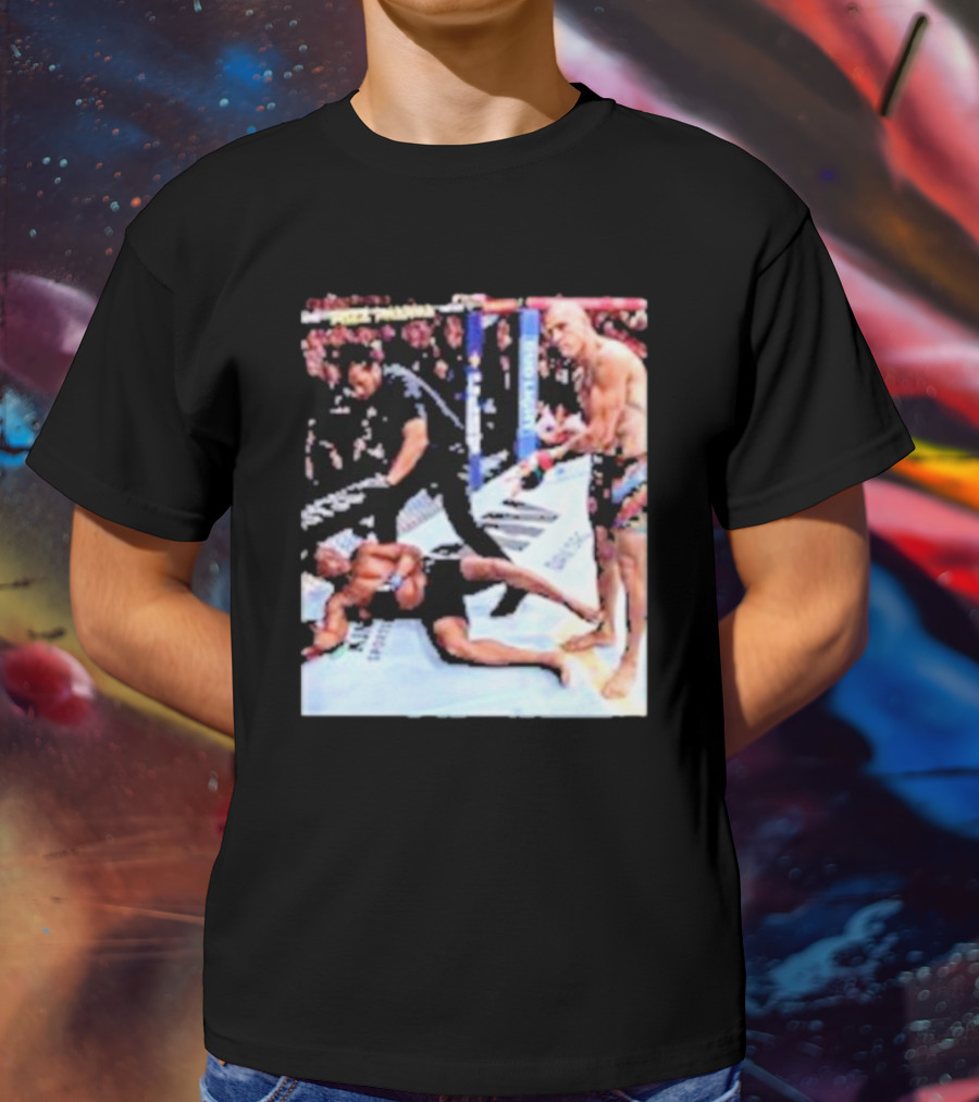 Alex Pereira MMA Victory Over Jamahal Hill In Octagon Showdown T-Shirt