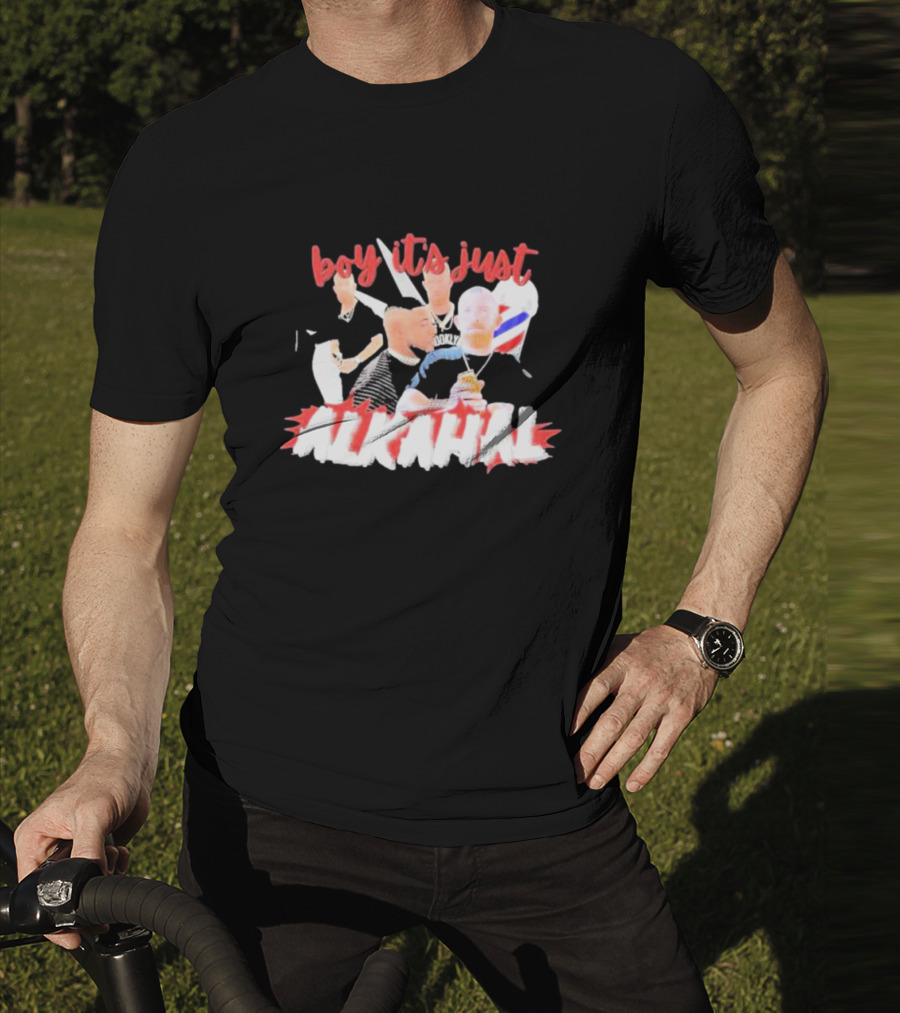 Boy It’s Just Alkahal Barber Shop Scene T-Shirt