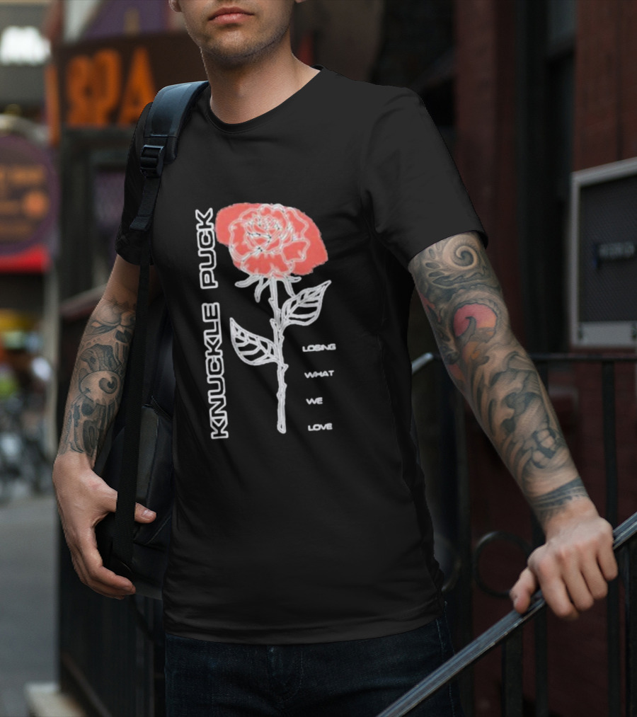 Knuckle Puck Rose Losing What We Love T-Shirt