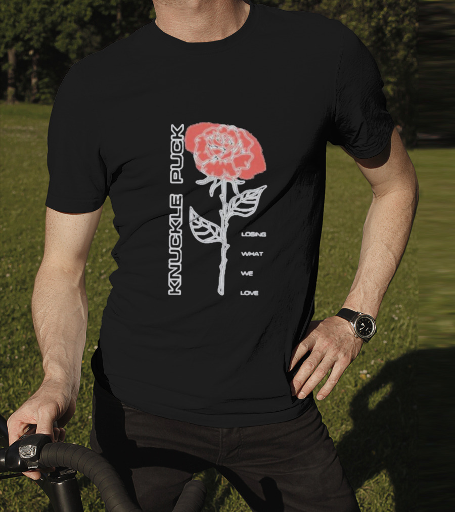Knuckle Puck Rose Losing What We Love T-Shirt