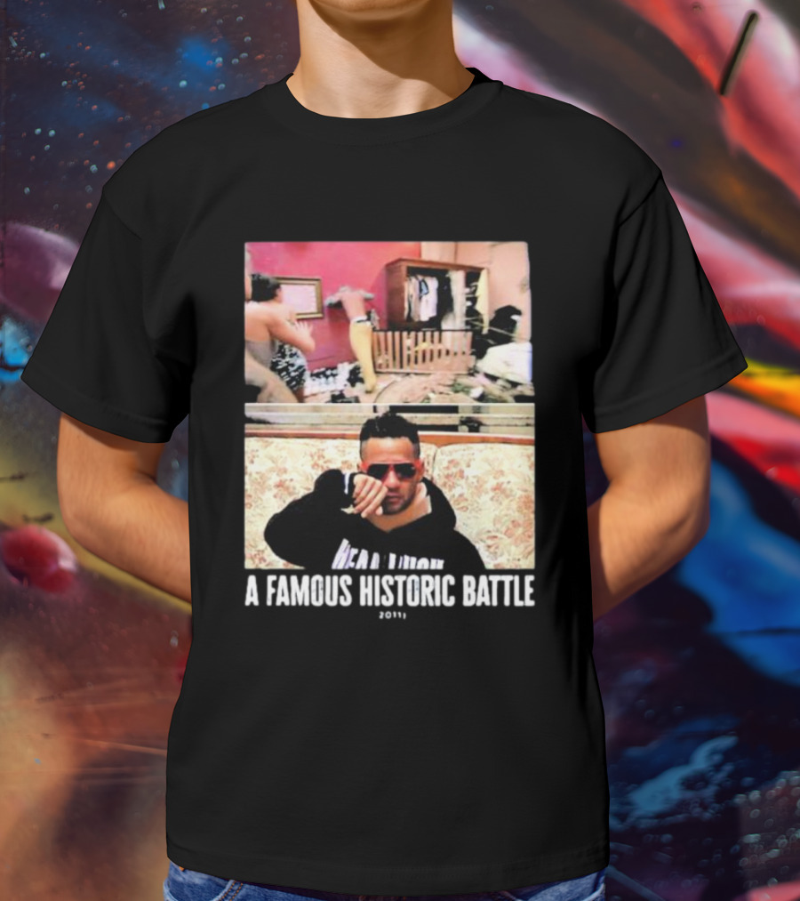 A Famous Historic Battle 2011 Mike Sorrentino T-Shirt