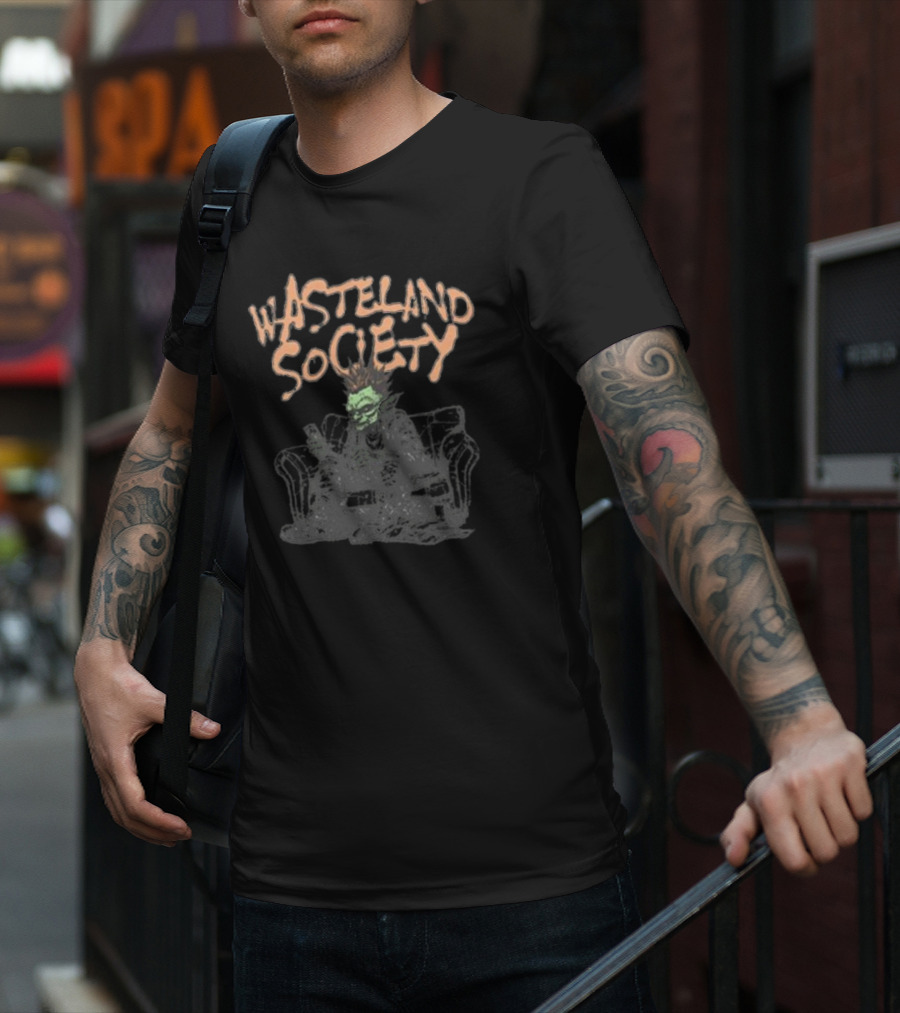 Wasteland Society Goblin On Couch In My Era T-Shirt