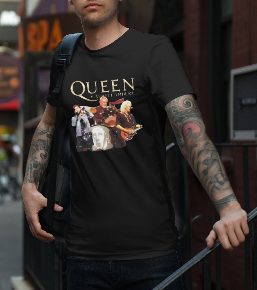 Queen + Adam Lambert Live Performance Collaboration T-Shirt