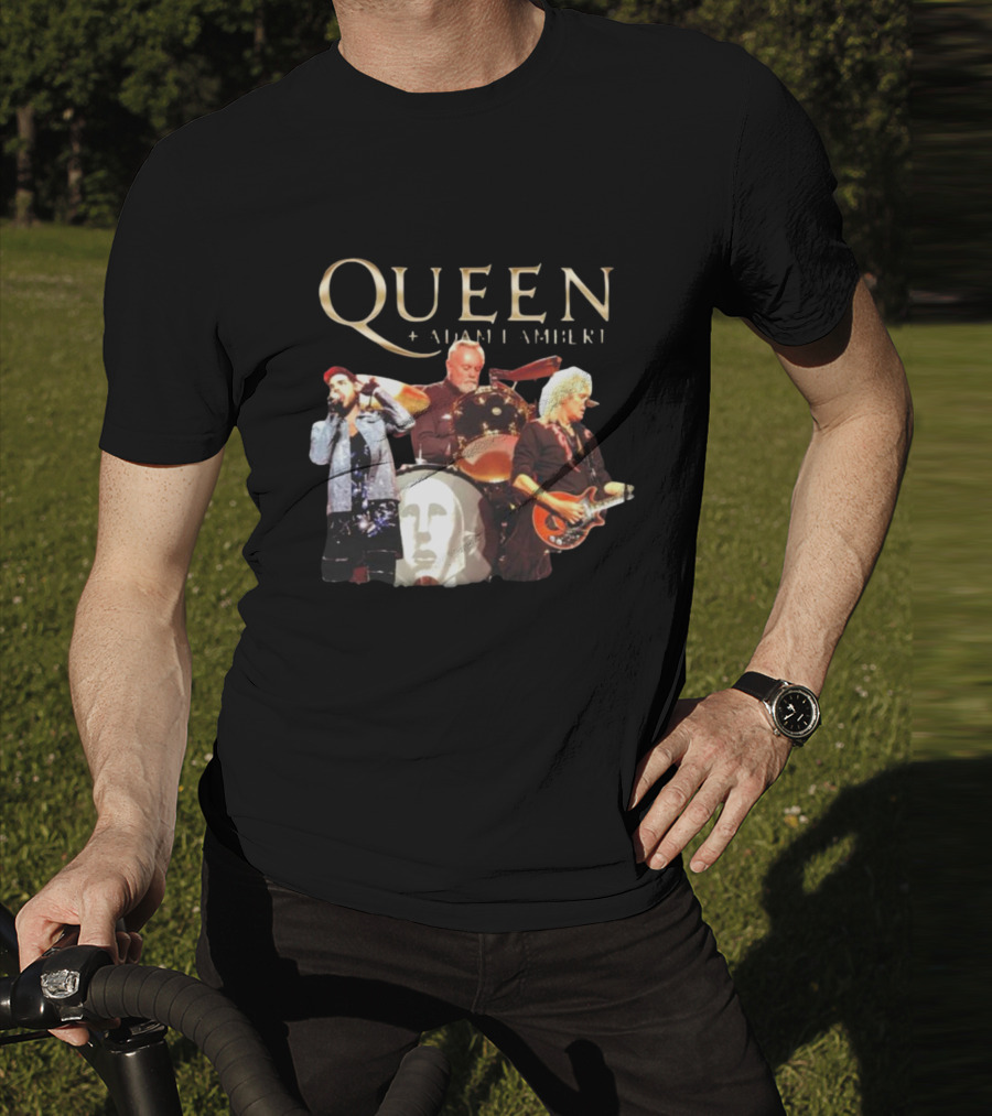Queen + Adam Lambert Live Performance Collaboration T-Shirt